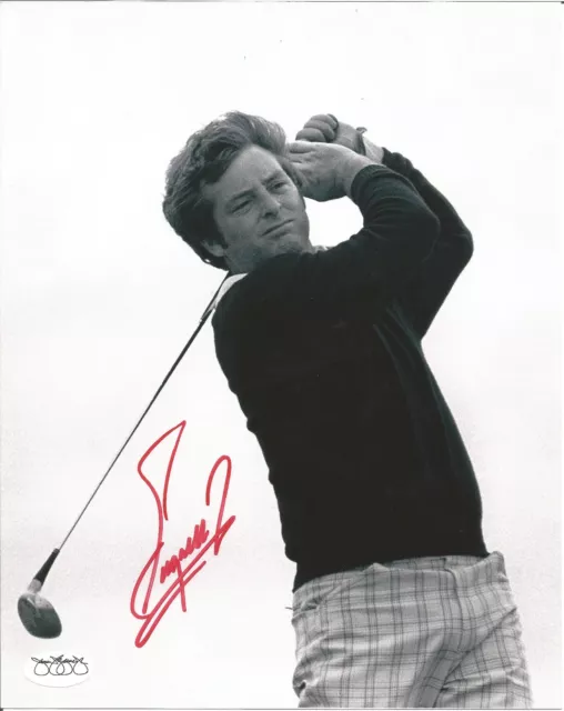 Autographed 8 x 10 Photo Masters Champion Fuzzy Zoeller JSA Authenticated