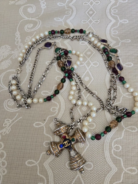 TRÈS BEAU PENDENTIF/BROCHE Camée Ancien en Argent massif