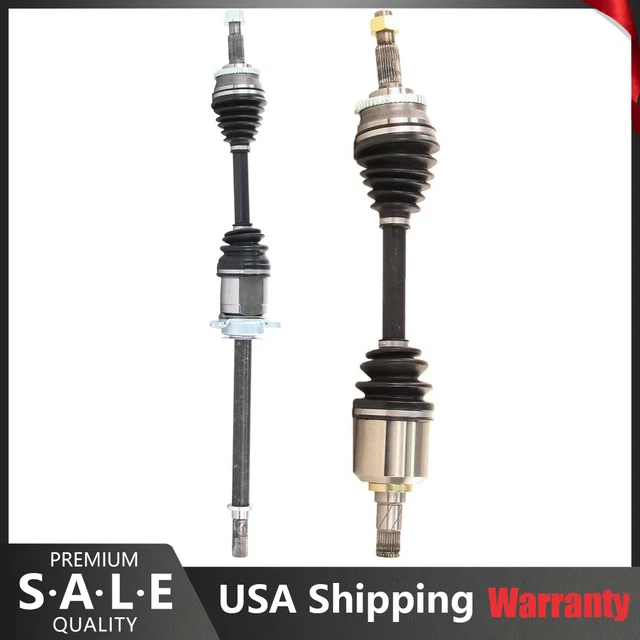 Front Left & Right Pair CV Axle CV Joint Shaft For 2007-2008 Nissan Maxima 3.5L