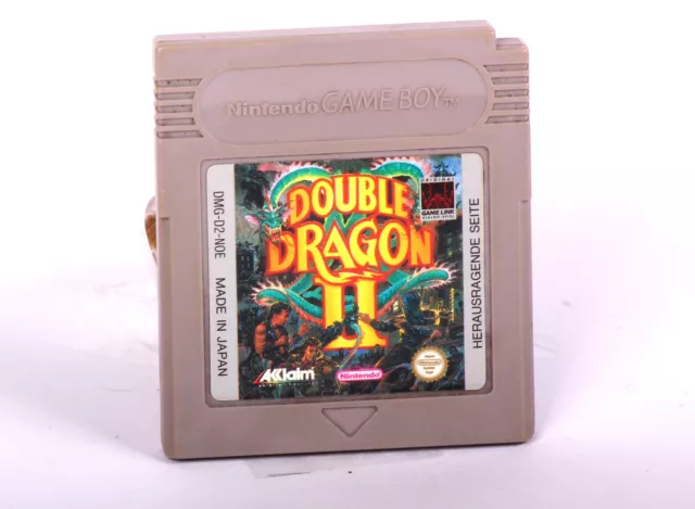 Double Dragon II ( Très Bien ) pour Jaune, Gameboy, Poche Coloris Avancer Sp