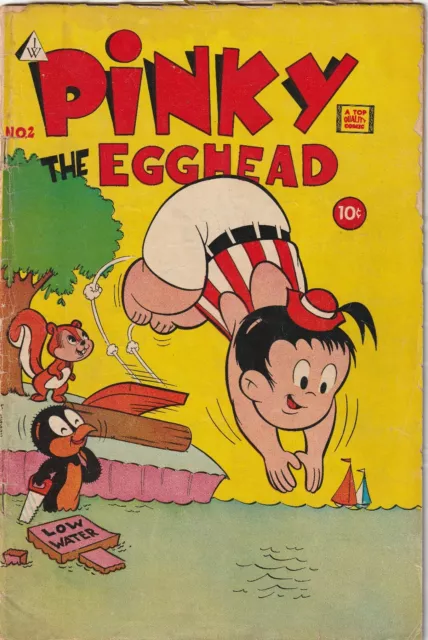 Pinky the Egghead #2 I W Publishing 1963 Gd