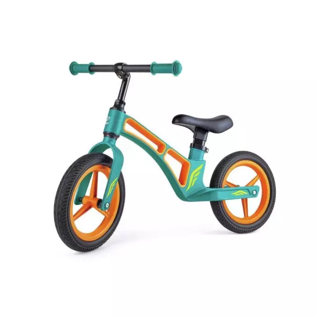 Hape E8654 - Mein erstes Laufrad türkis orange Balance-Rad für Kinder ab 3 Jahre