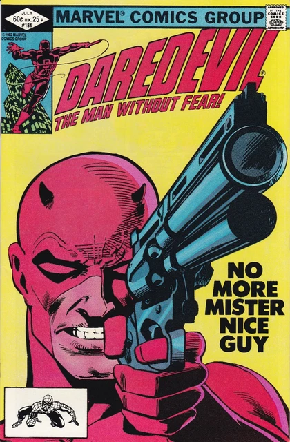 1982 Daredevil #184 NM+ Punisher app Marvel Comics Frank Miller Nice Book!