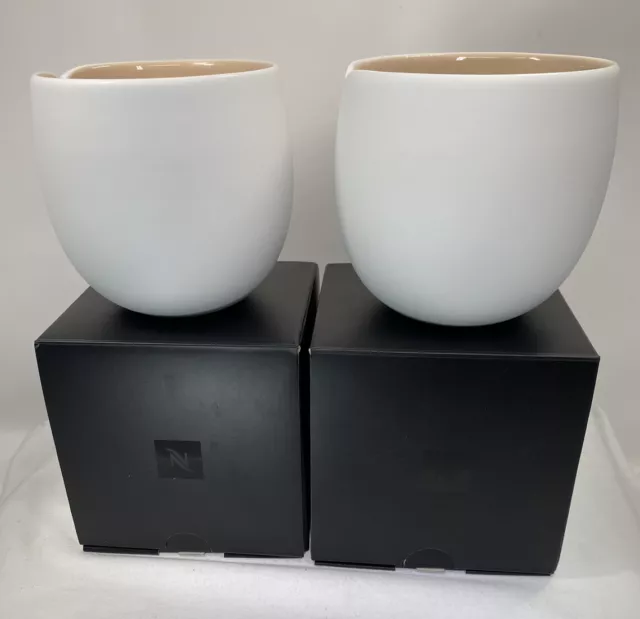 Nespresso Origin Collection Coffee Mugs - 2 Mugs Plus Pate Excellent  Condition