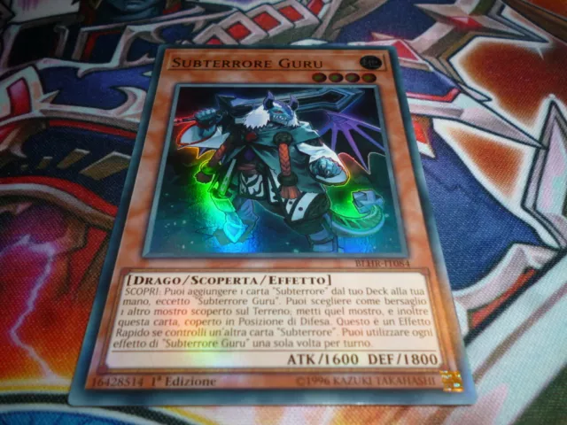 Yu Gi Oh Subterrore Guru - Blhr It 084 – Ultra Rara - Ita