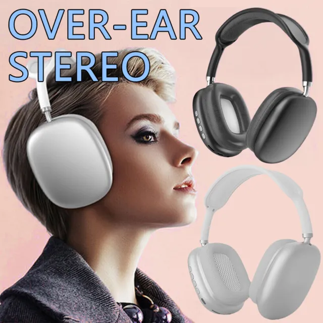 Wireless Bluetooth Headphones with Noise Cancelling Over-Ear Stereo Earphone