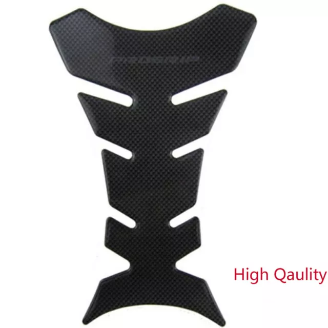 New 3D Carbon Fiber Motorcycle Gel Oil Gas Fuel Tank Pad Protector Sticker Decal
