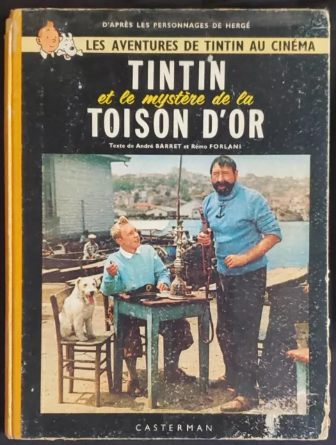 Tintin Le Mystère de la Toison d'Or 1962 Hergé Casterman Dos jaune EO B31bis BE-