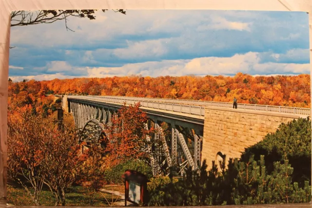 Michigan MI Upper Peninsula Cut River Bridge Postcard Old Vintage Card View Post