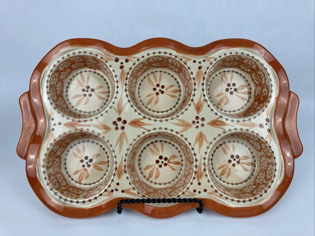 Temp-Tations Presentable Ovenware by Tara Old World Texas Muffin Cupcake Pan Temp-Tations Presentable Ovenware by Tara Old World Texas Muffin Cupcake Pan