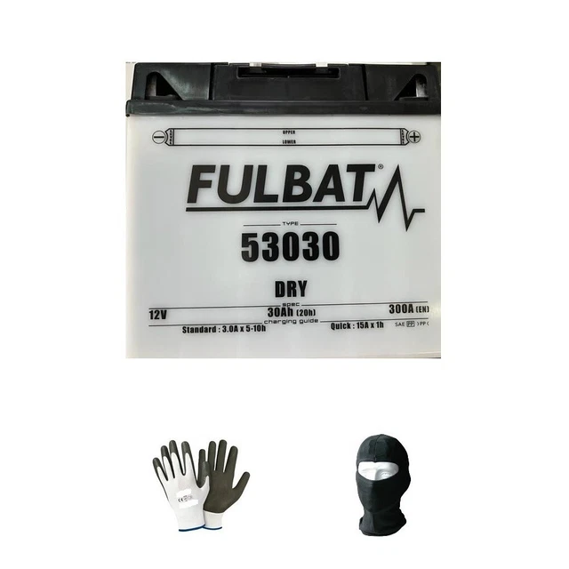 Per Bmw R 100 Cs R 100 Cs 1000 1980-1985 Batteria Fulbat Gia' Pronta 53030 12V/