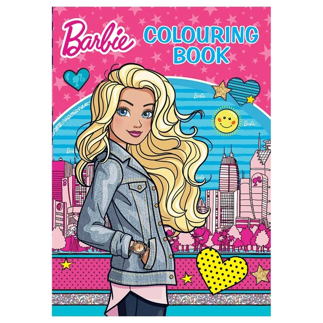 LIBRO PARA COLOREAR Barbie Nuevo A4 Hojas De Dibujo Niños
