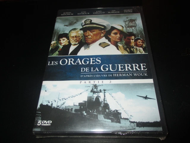 COF 5 DVD NEUF "LES ORAGES DE LA GUERRE - PARTIE 2" Robert MITCHUM, Jane SEYMOUR
