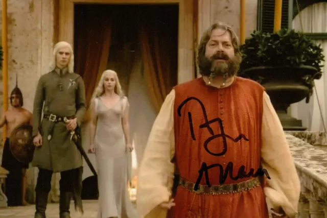 Roger Allam Signed 6x4 Photo Illryio Mopatis Game of Thrones Autograph + COA