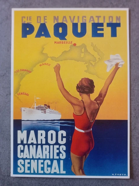 Affiche croisières paquet - Collection