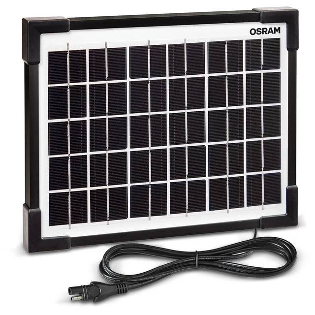 OSRAM SOLARPANEL BATTERYCHARGE SOLAR 5W SOLARMODUL PV MODUL EUR 37,19 ...