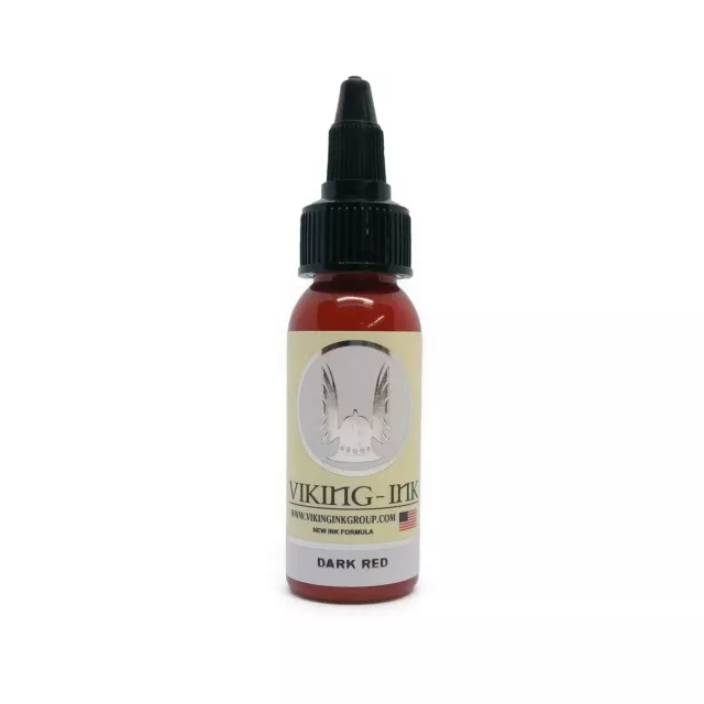 VIKING INK Tinta DARK RED para tatuaje 30ml