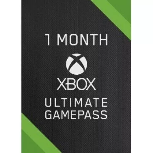 Xbox Game Pass Ultimate 1 Month & Gold Live Us Code Instant Delivery