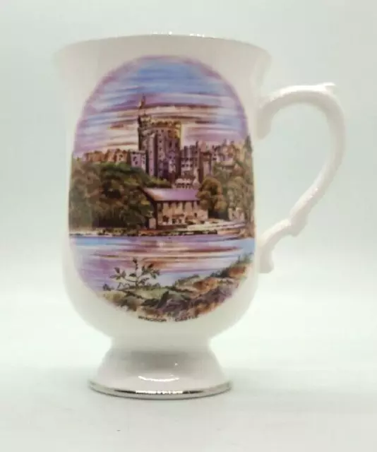 Crown Staffordshire  China MUG for 25th ANNIVERSARY of QUEEN's CORONATION 1978