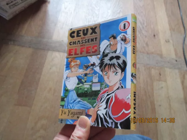 MANGA BD CEUX QUI CHASSENT DES ELFES # tome 1  YU YAGUMI  young taifu