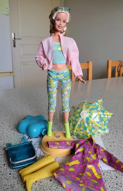 barbie FASHIONISTAS 3 PACK DRESS tenue pluie LOVE RAIN poupée 2011