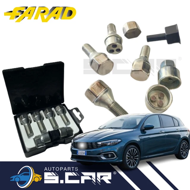 Farad Stil Bull Bulloni Antifurto I3 Per Fiat Punto Evo