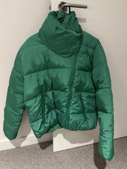 Toast Society Jupiter Puffer Jacket Kermit Green Size M - BNWT