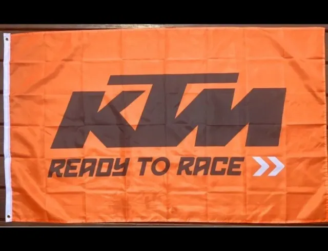 KTM Racing 3X5 Flag Banner Sport Motorcycle Garage Biker Fast Free Shipping