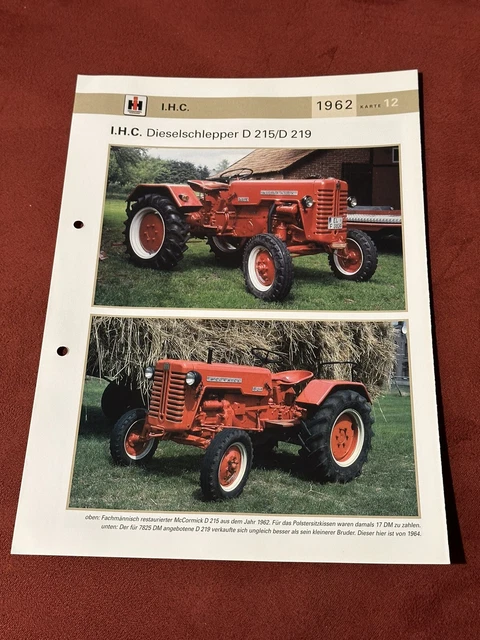 IHC International 423 Aufkleber Gold Groß
