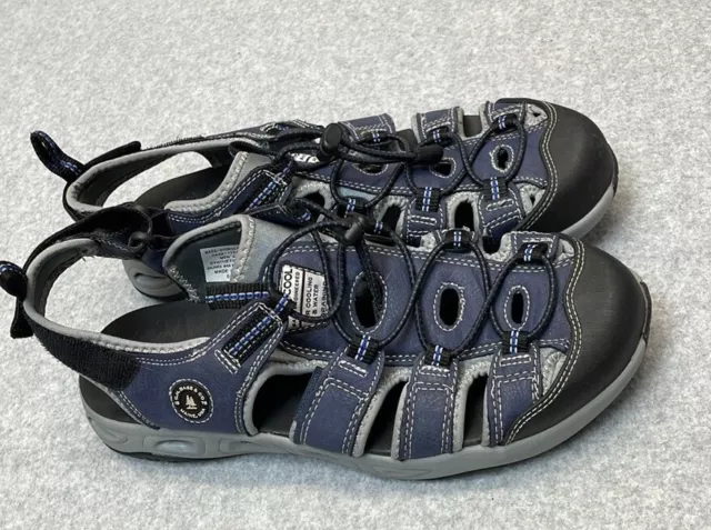 G H BASS Hydrocool Fin Men's Outdoors Sandals 9 Navy 0430-1155-400 $32. ...