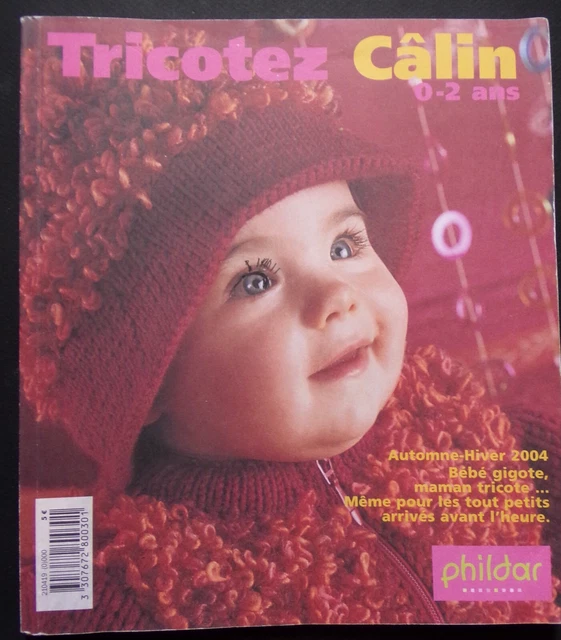 Catalogue Ancien De Tricot Phildar Mailles N°295 Layette