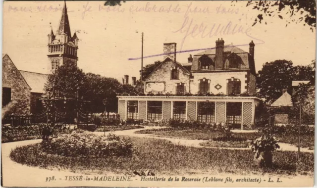 CPA Tesse la Madeleine Hostellerie de la Roseraie FRANCE (1054416)