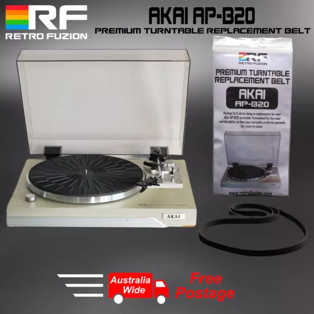 AKAI AP-B20 Premium Turntable Replacement Belt -