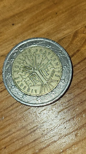 2 Euro Münze Liberte Egalite Fraternite 2002 2 EURO MÜNZE Fehlprägung 2002 Liberté Égalité Fraternité RF EUR 13.000
