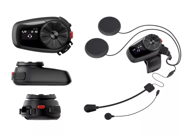 Sena 5S Set Simple Moto Casque Headset Communication Interphone Bluetooth 5