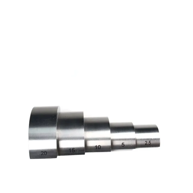 1018 Steel 2.5mm 5mm 10mm 15mm 20mm Curved Step Calibration Test Block