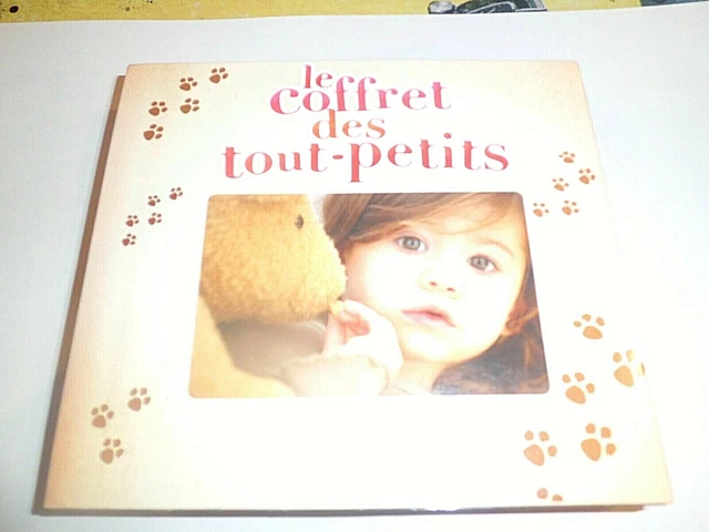 CD ENFANT  Le Coffret des Tout-petits (3 CD + 1 DVD  /  59 TITRES RARE
