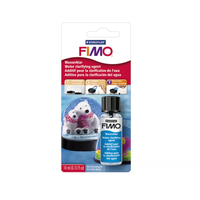 Original FIMO® Water Clarifying Agent for Snow Globes 10ml