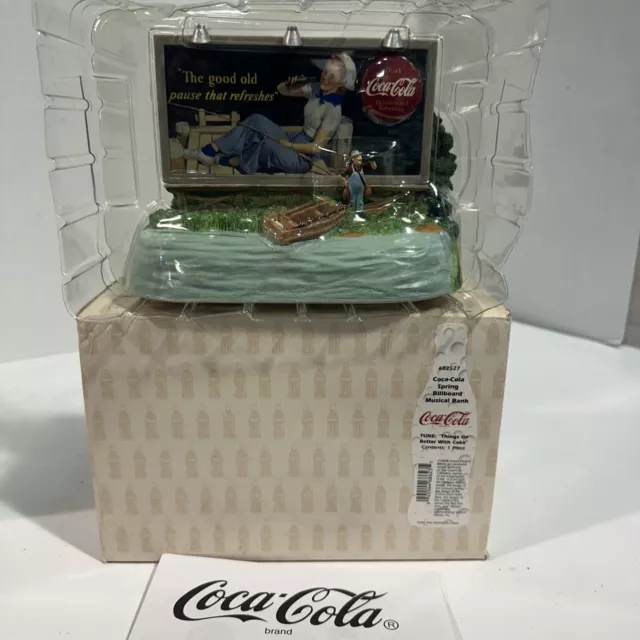 COCA- COLA Spring  Season BILLBOARD / MUSICAL BANK -  Complete In Box 682527