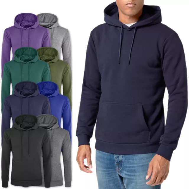 Felpa Uomo Tasconi Invernale Con Cappuccio Maglione Casual Maglia VEQUE