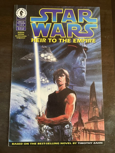 Star Wars Heir To The Empire #1 1St App Grand Admiral Thrawn Dark Horse Nm