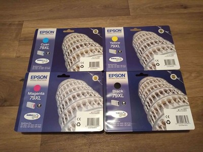Epson 79XL 4 Colour High Capacity Ink Cartridge Multipack (Tower of Pisa)