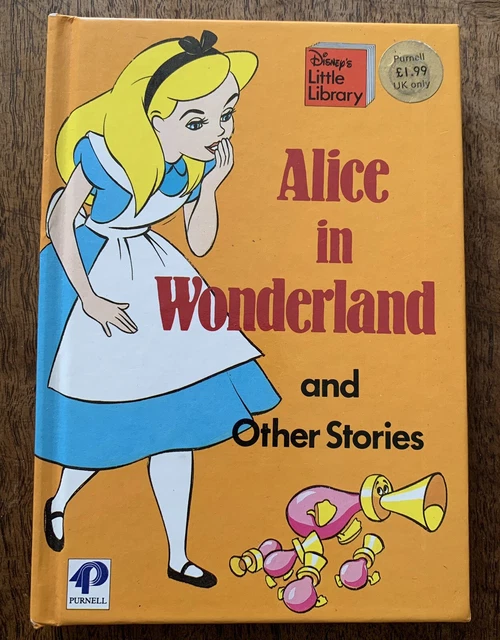 Alice Library 1984 DISNEYS LITTLE Library - Children’s Book - Alice In Wonderland £6. ...