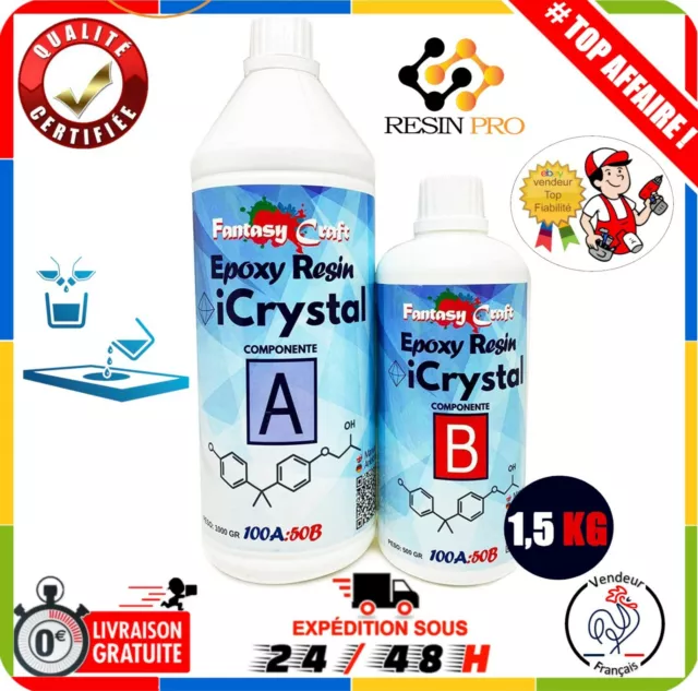 Résine Epoxy Crystal Resin Pro
