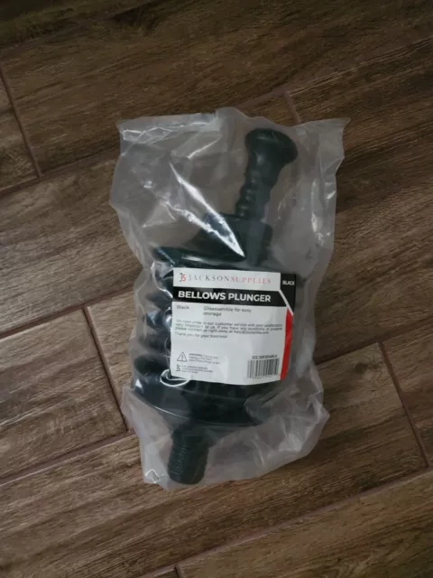 Professional Bellows Accordion Toilet Plunger, High Pressure Thrust Plunger