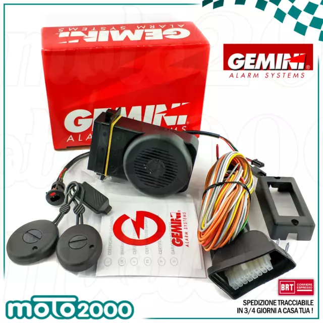 Antifurto Elettronico Gemini 954N Con Cablaggio Suzuki Burgman 125 - 200 2007