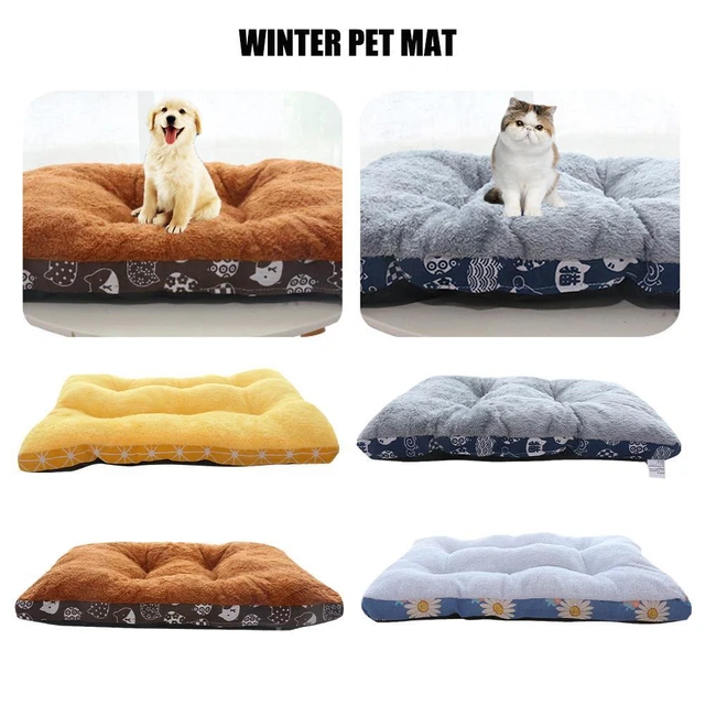 Pet Bed House Dog Sofa Sleeping Beds Mat Cat Cushion Ne Warm Plush St Soft O4V3