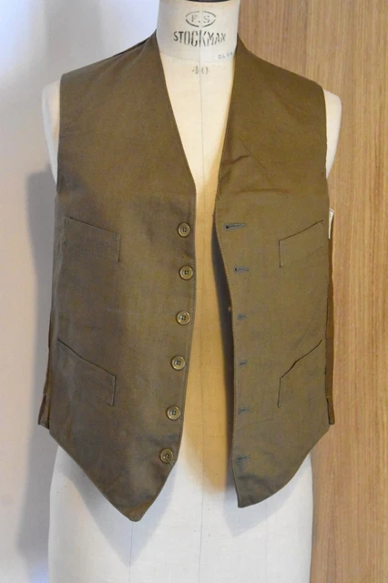 ANCIENNE VESTE DE chasse coton côtelé maquignon moleskine paysan marque