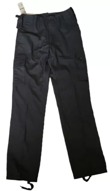 Pantaloni cargo neri Urban Outfitters / Renewal Salvaged Deadstock 30 W nuovi con etichette