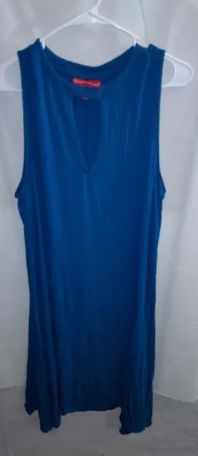 Womens Blue Jennifer Lopez Dress Size XL